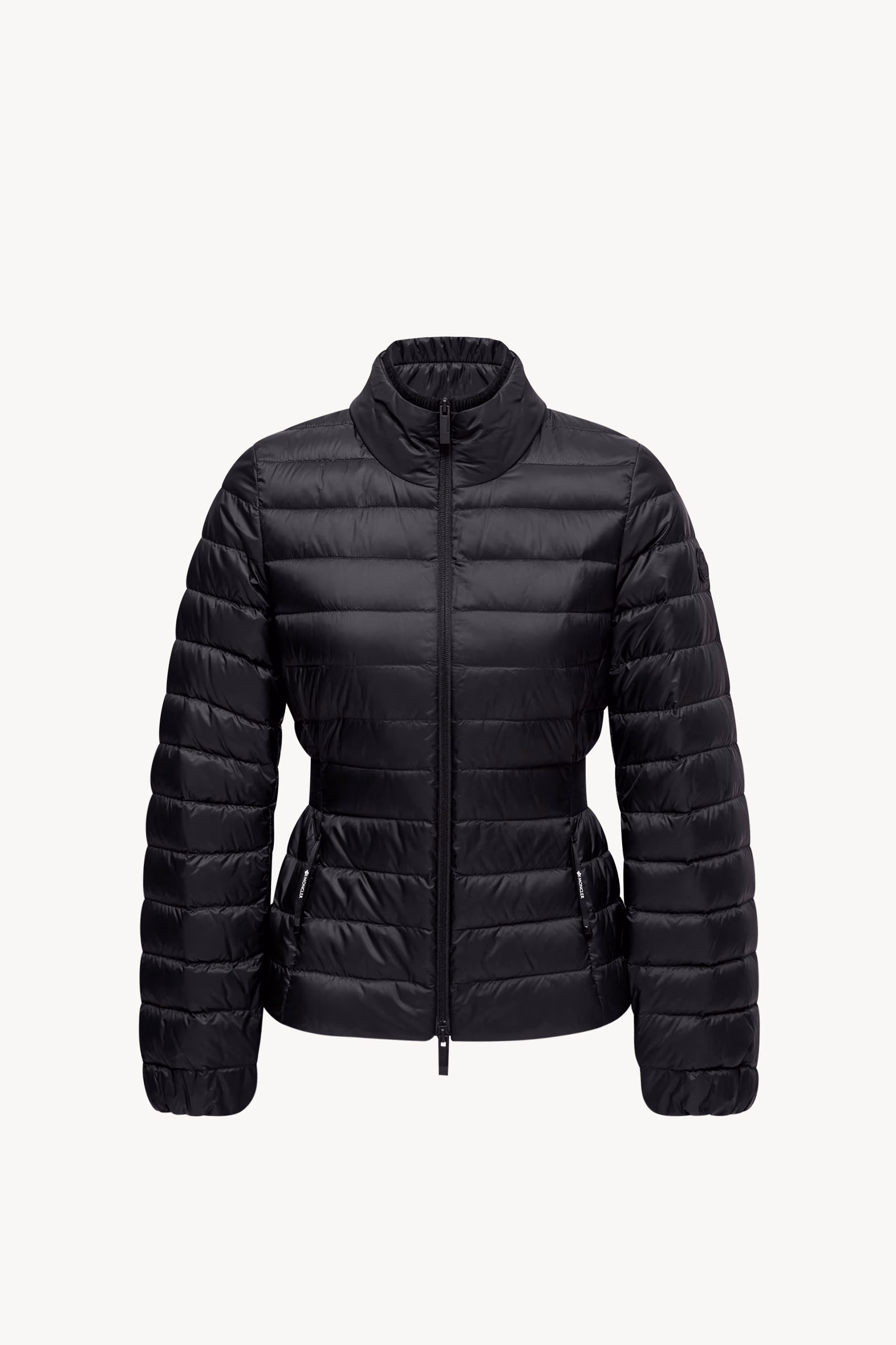 Verrerie Fit & Flare Short Down Jacket Women Black Moncler 2